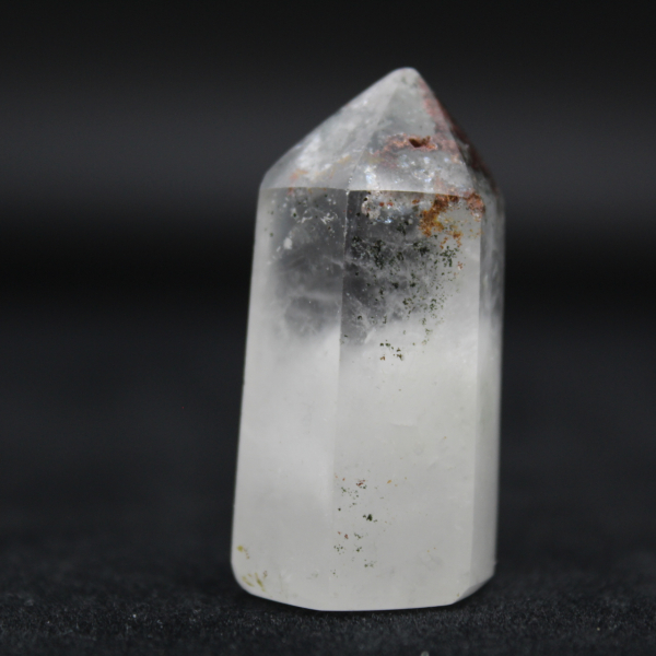 Quartz prism with inclusion