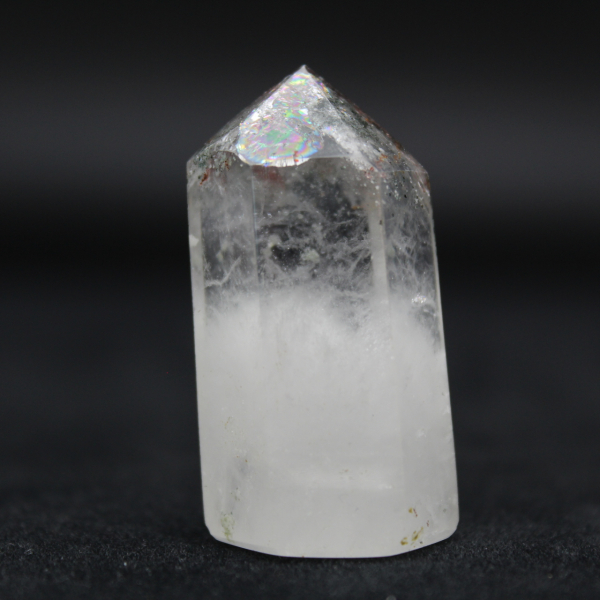 Quartz prism with inclusion