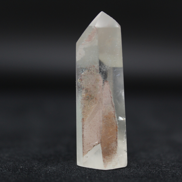 Quartz prism with inclusion