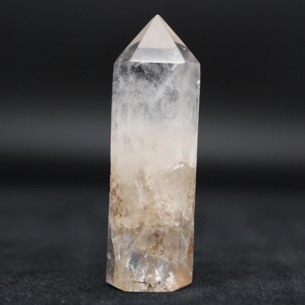 Quartz prism with inclusion