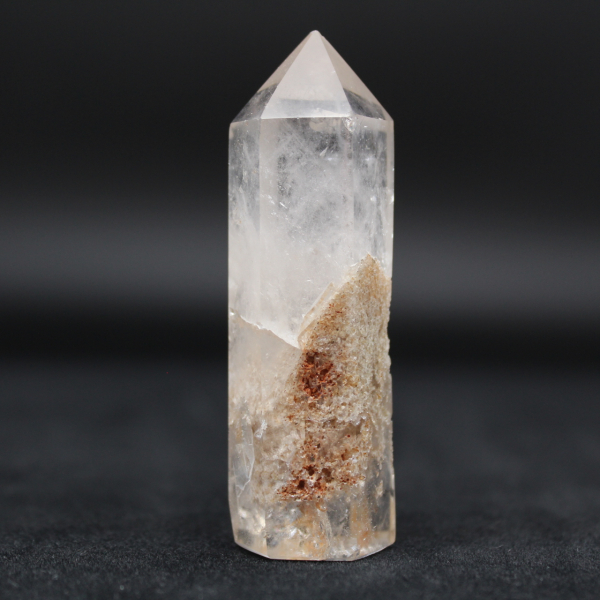 Quartz prism with inclusion