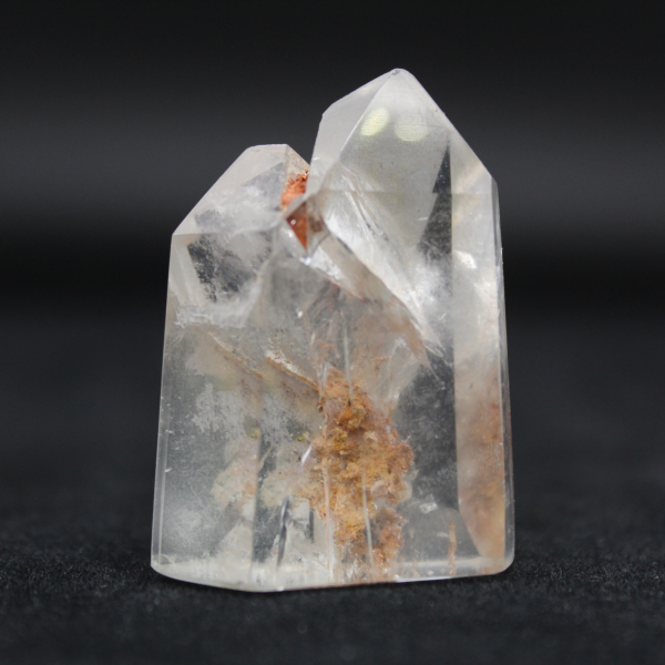 Quartz prism with inclusion
