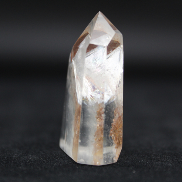 Quartz prism with inclusion