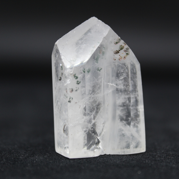 Quartz prism with inclusion