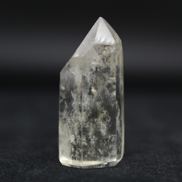 Quartz prism with inclusion