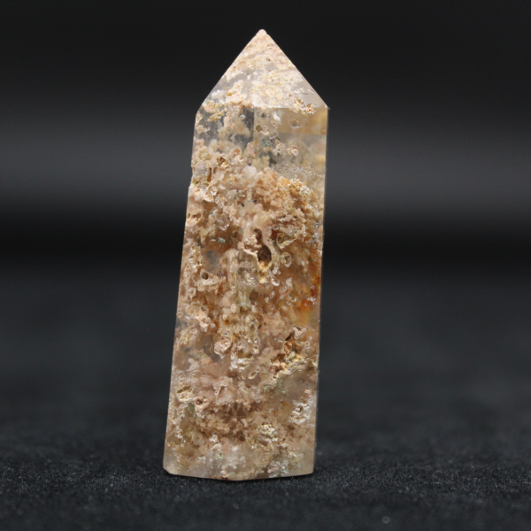 Quartz prism with inclusion
