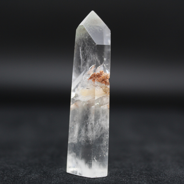 Quartz prism with inclusion