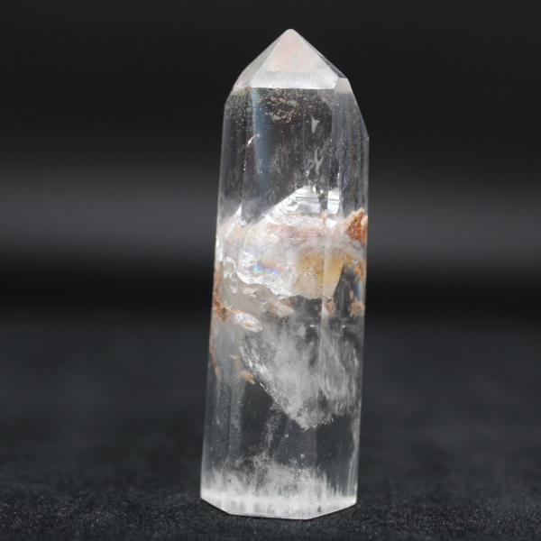 Quartz prism with inclusion