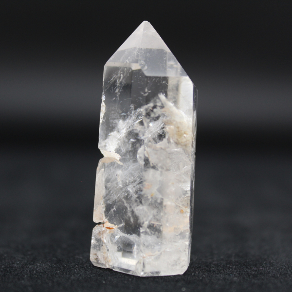 Quartz prism with inclusion