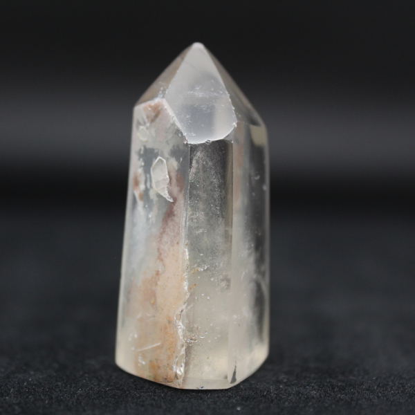 Quartz prism with inclusion