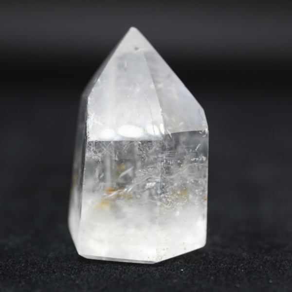 Quartz prism with inclusion