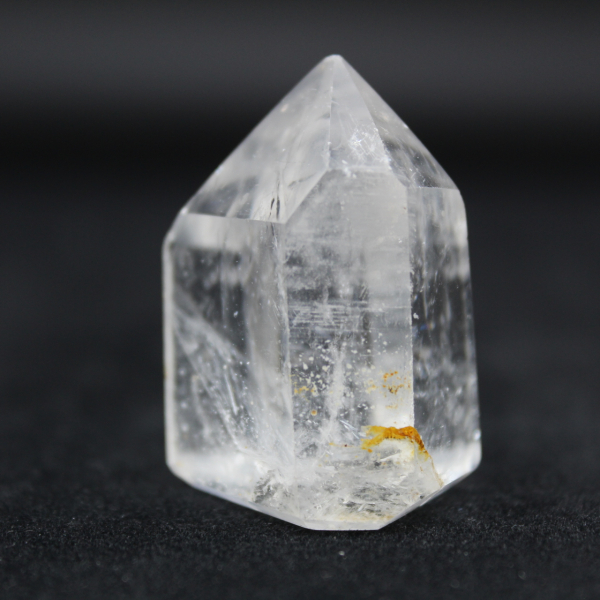 Quartz prism with inclusion