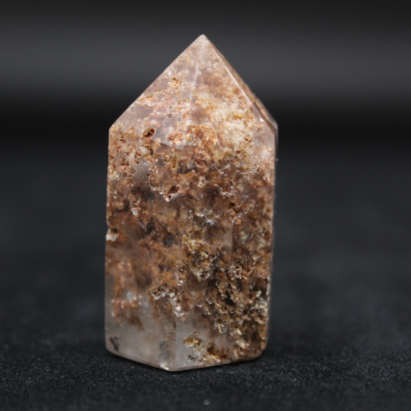 Quartz prism with inclusion
