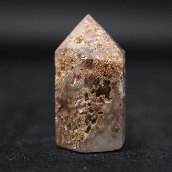 Quartz prism with inclusion