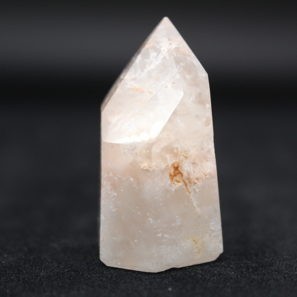 Quartz prism with inclusion