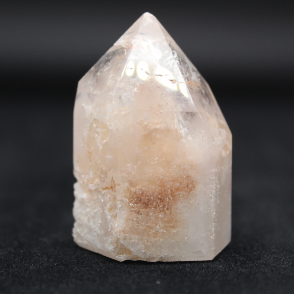 Quartz prism with inclusion