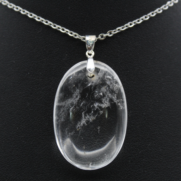 Rock crystal pendant
