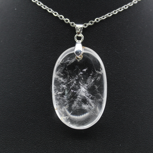 Rock crystal pendant