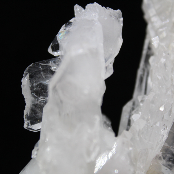 Faded quartz crystal