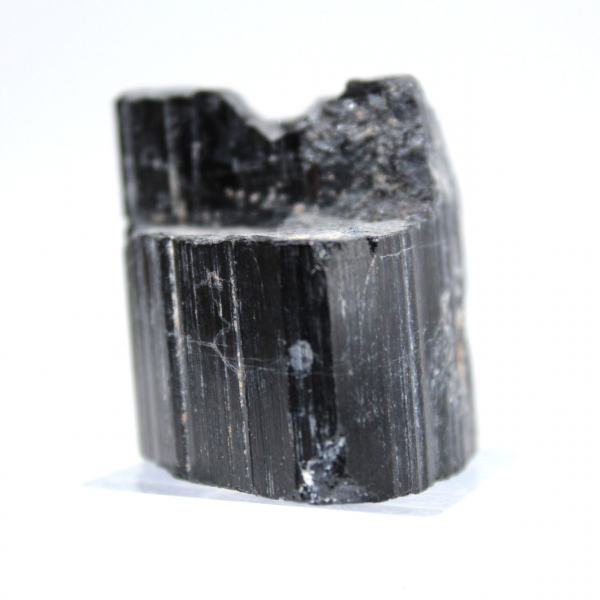 Black tourmaline crystallization