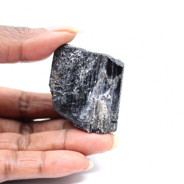 Natural black tourmaline
