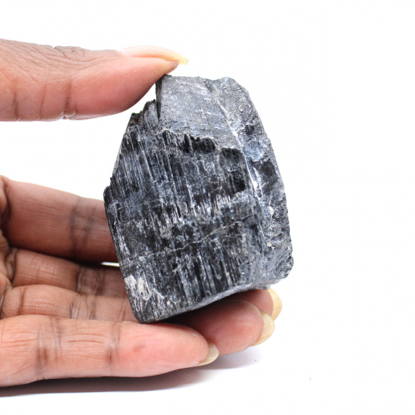 Raw black tourmaline