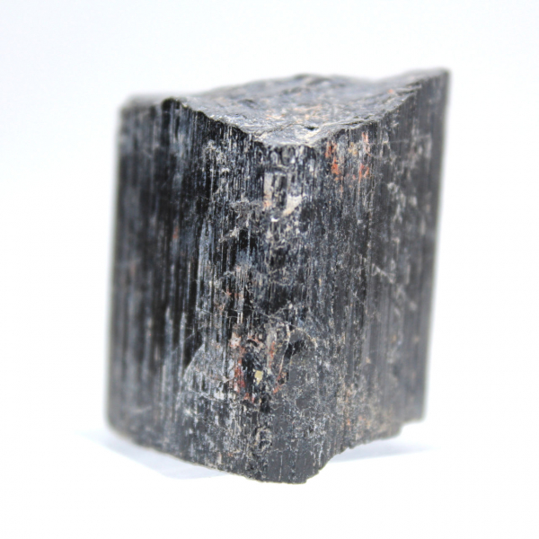 Black tourmaline crystallization
