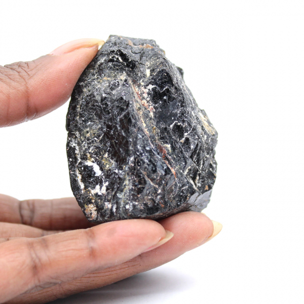 Natural black tourmaline
