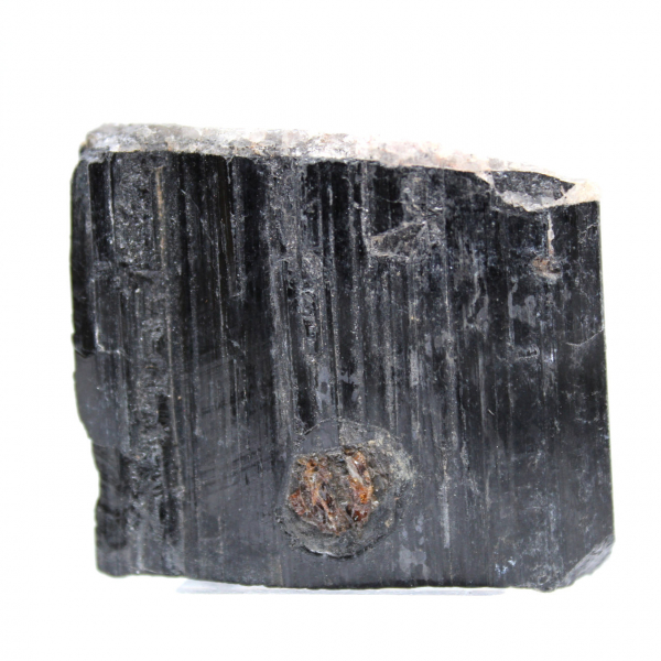 Raw black tourmaline
