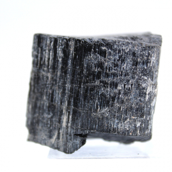 Raw black tourmaline crystal