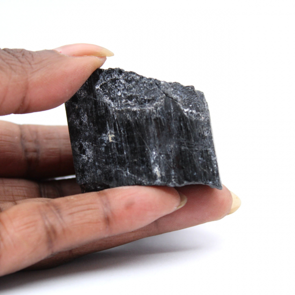 Raw black tourmaline