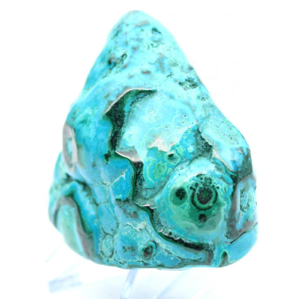 Polished stone Chrysocolla Congo