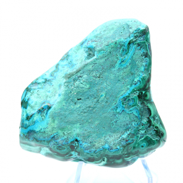 Polished stone Chrysocolla Congo