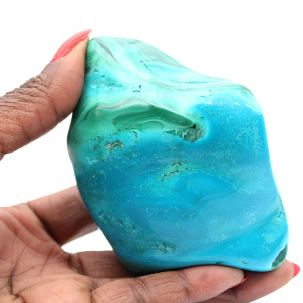 Free form Chrysocolla Congo
