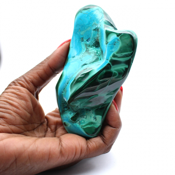 Polished Chrysocolla Decoration