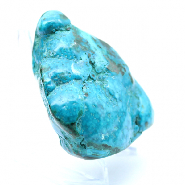 Polished chrysocolla from the Congo collection