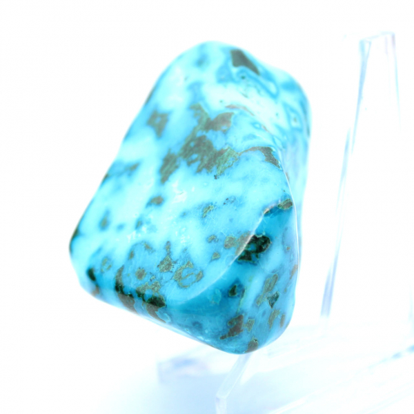 Polished chrysocolla from the Congo collection