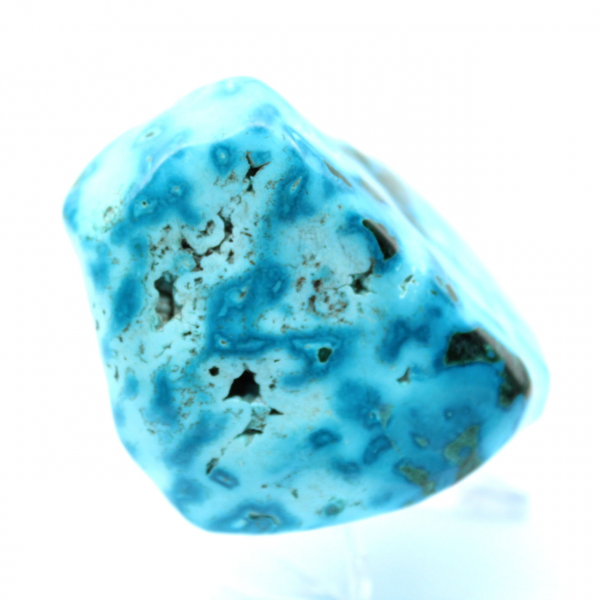 Polished chrysocolla from the Congo collection