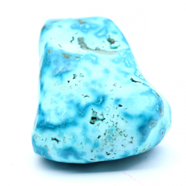 Polished chrysocolla from the Congo collection