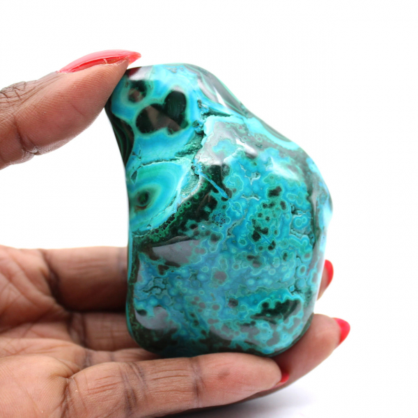 Natural stone Chrysocolla Congo