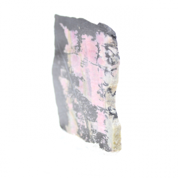 Natural Rhodonite slice ideal for decoration