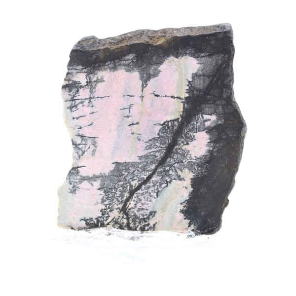 Natural Rhodonite slice ideal for decoration