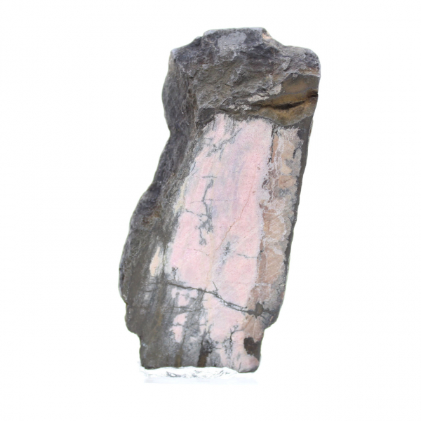 Natural Rhodonite stone raw and unique mineral