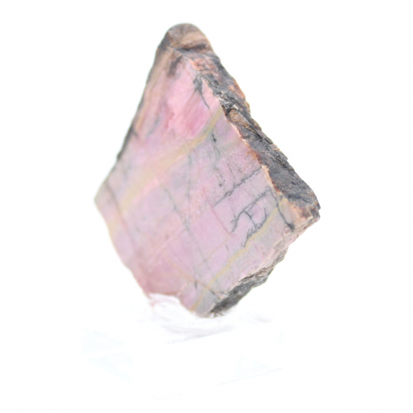 Natural Rhodonite stone raw and unique mineral