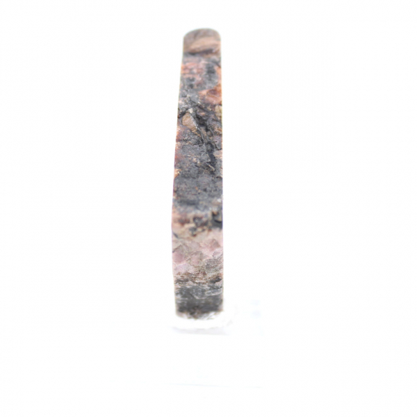 Natural Rhodonite stone raw and unique mineral