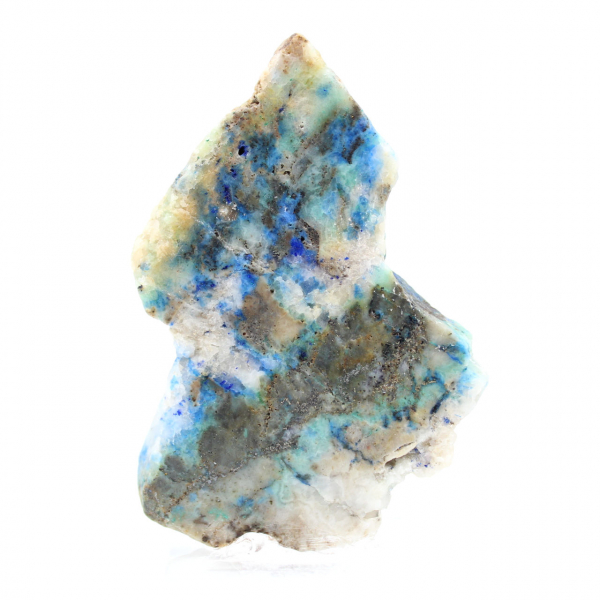 Authentic Azurite Malachite stone slice for decoration