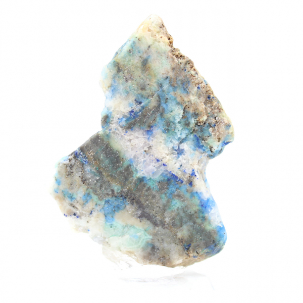 Authentic Azurite Malachite stone slice for decoration