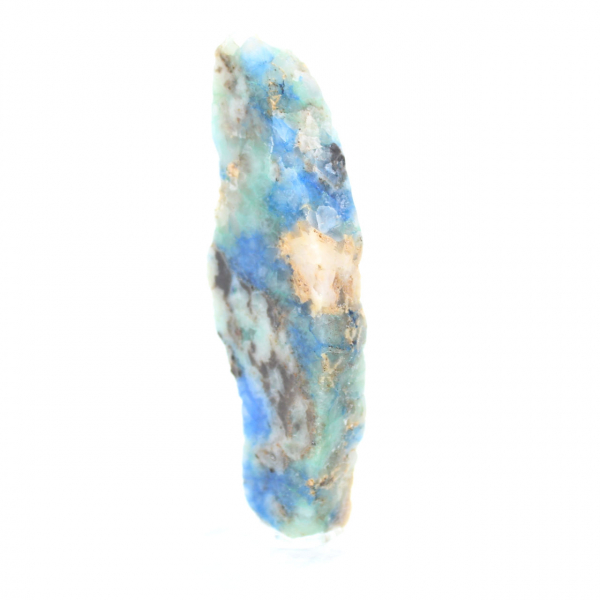Polished Azurite Malachite slice quality raw mineral