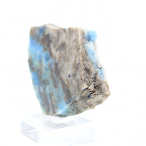 Polished Azurite Malachite slice quality raw mineral