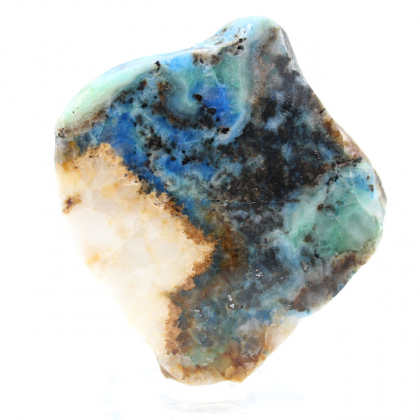 Azurite Malachite slice for ornament